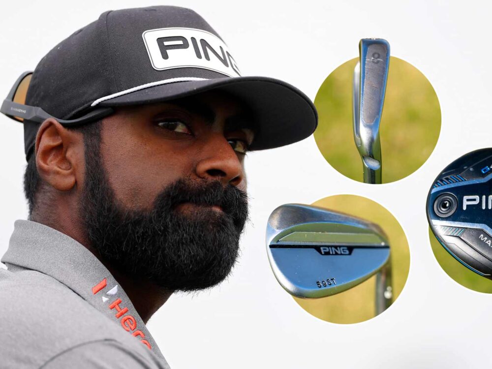 Sahith Theegala calls his own bag ‘weird’. Here’s why it works  for him | Bag Spy​