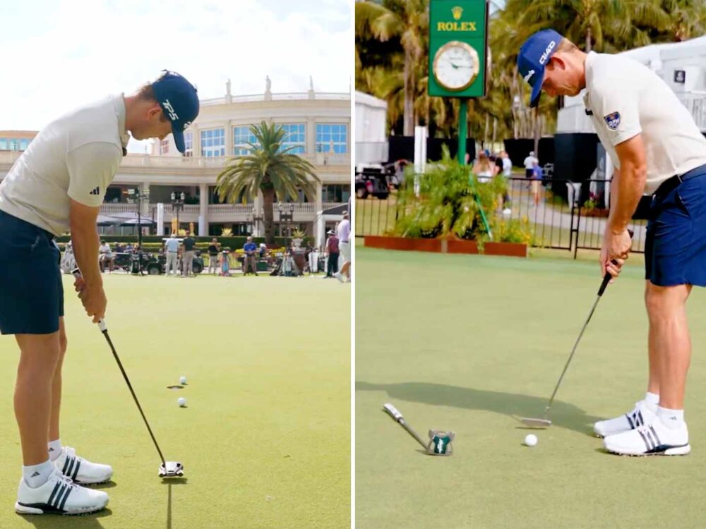 The Tour’s best putter practices with 2 different putters. Here’s why​
