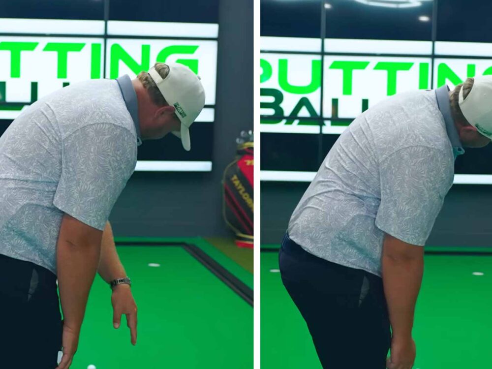 Improve putting alignment by changing how you look at the hole​