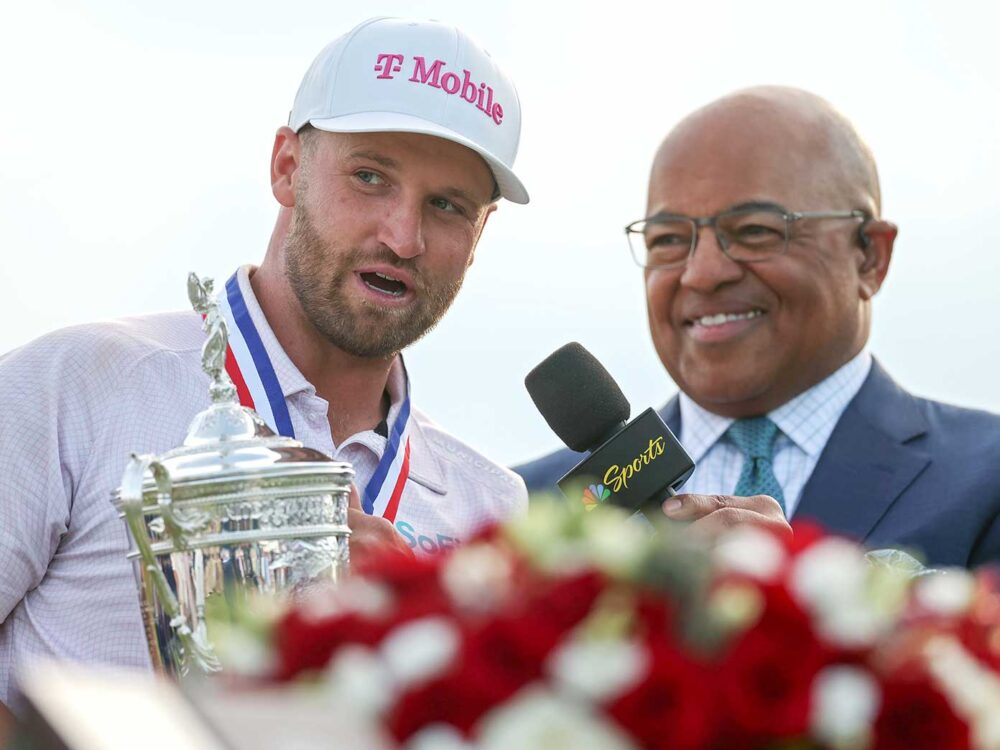 At U.S. Open, Wyndham Clark fought for hearts and minds​