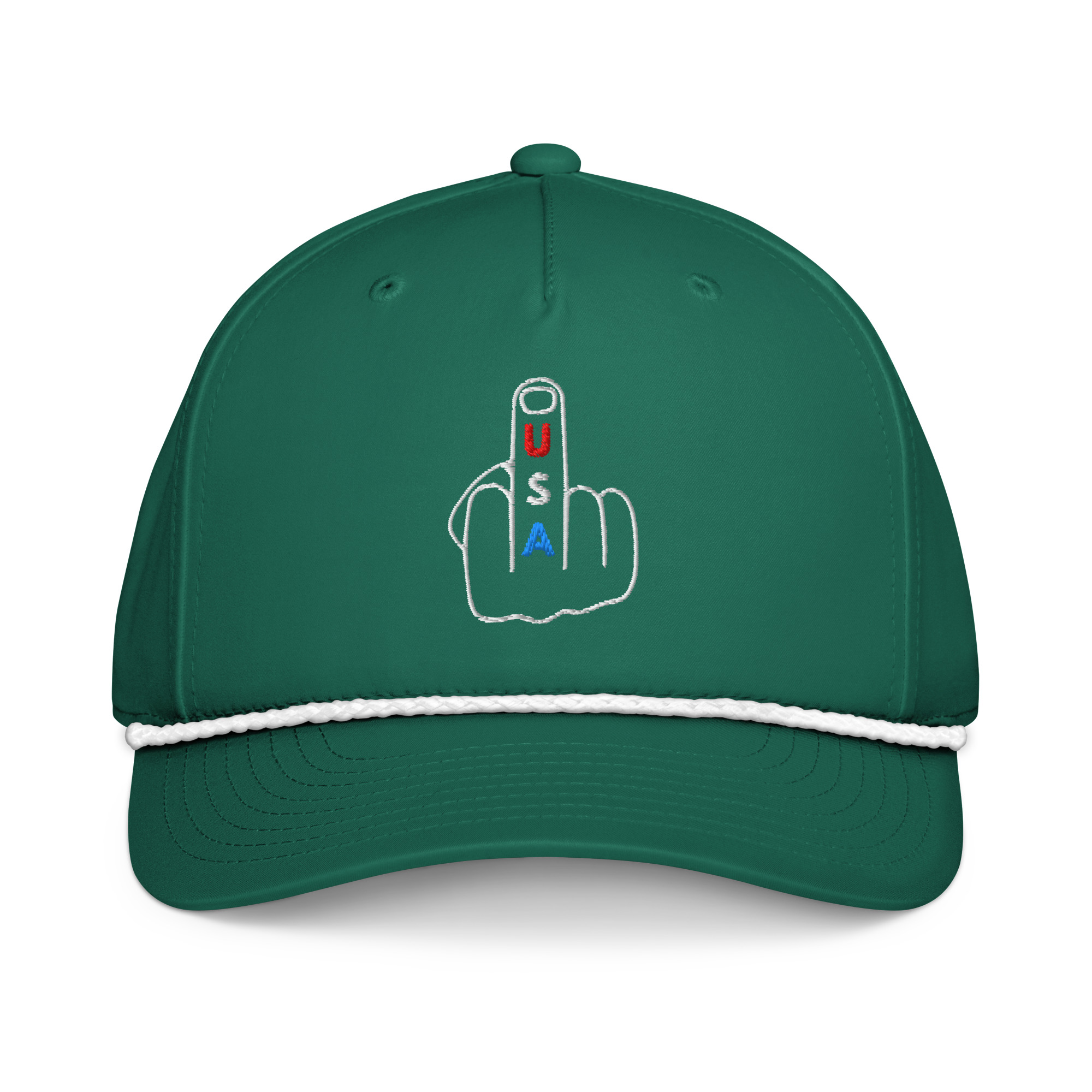 USA MIddle Finger - Classic rope golf hat