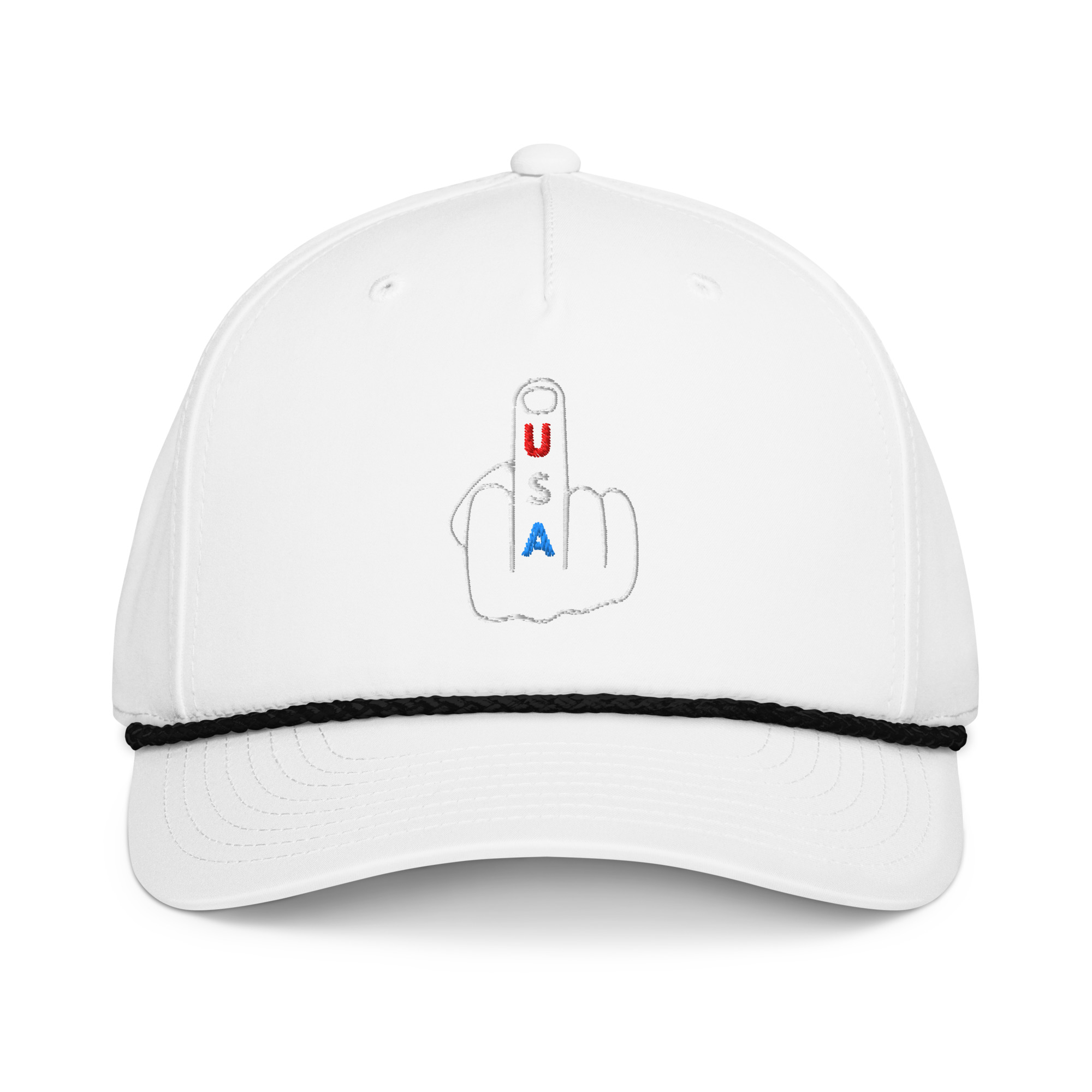 USA MIddle Finger - Classic rope golf hat