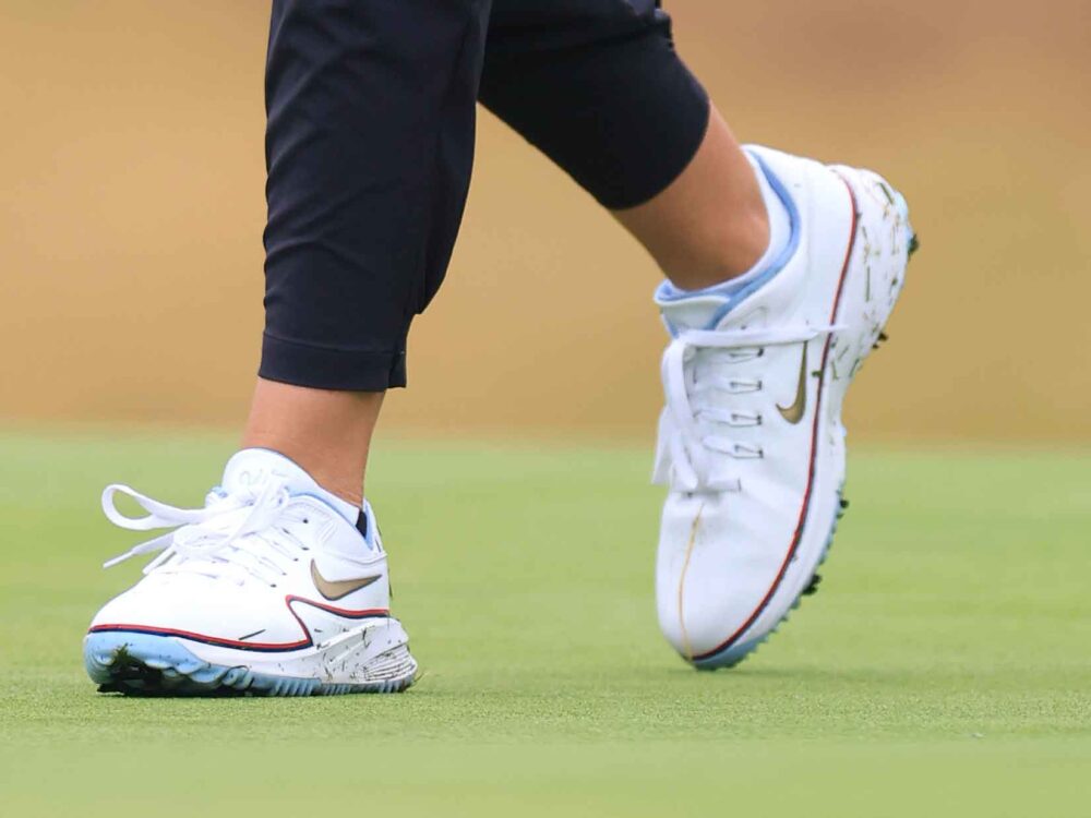 LeBron James gifted Nelly Korda golf shoes. There was just 1 problem​