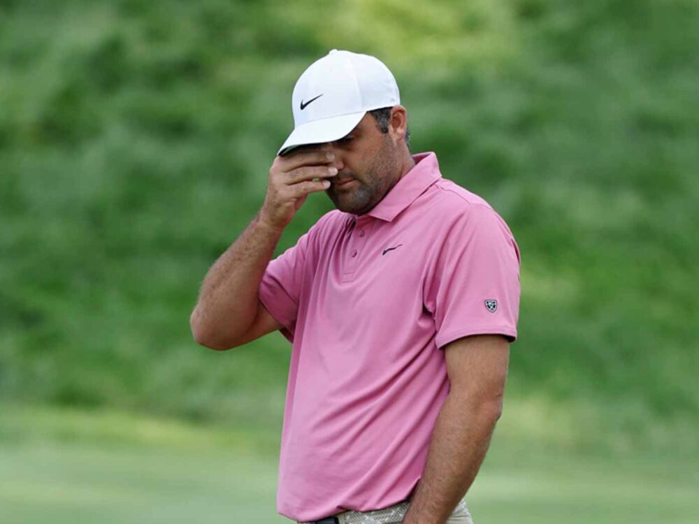 Scottie Scheffler misses short putt to lose Travelers playoff to Viktor Hovland​