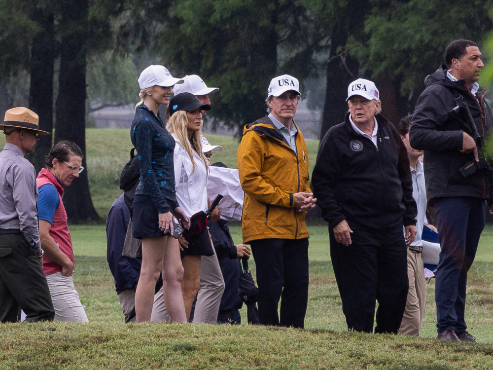Trump tours historic D.C. golf course he wants to renovate, paints bleak picture​