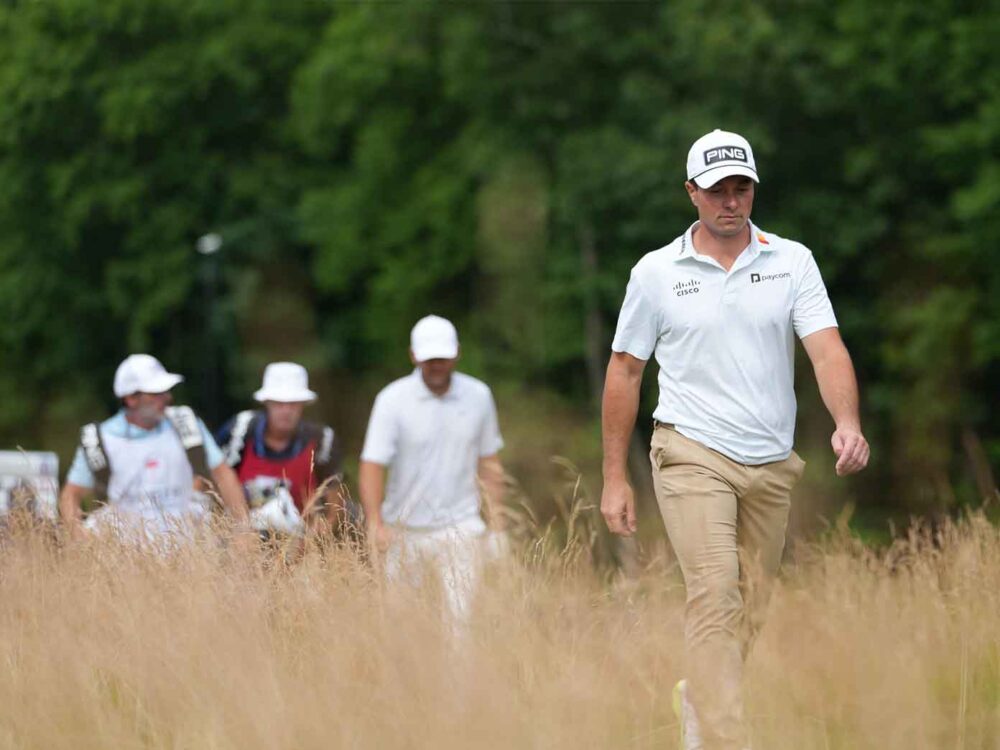 Viktor Hovland will face Scottie Scheffler on Sunday. That won’t be his main opponent​