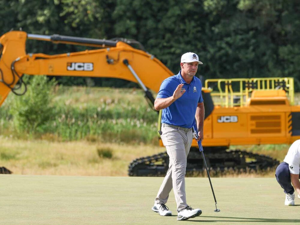 Bryson DeChambeau addresses ‘adversity’ at Open Championship​