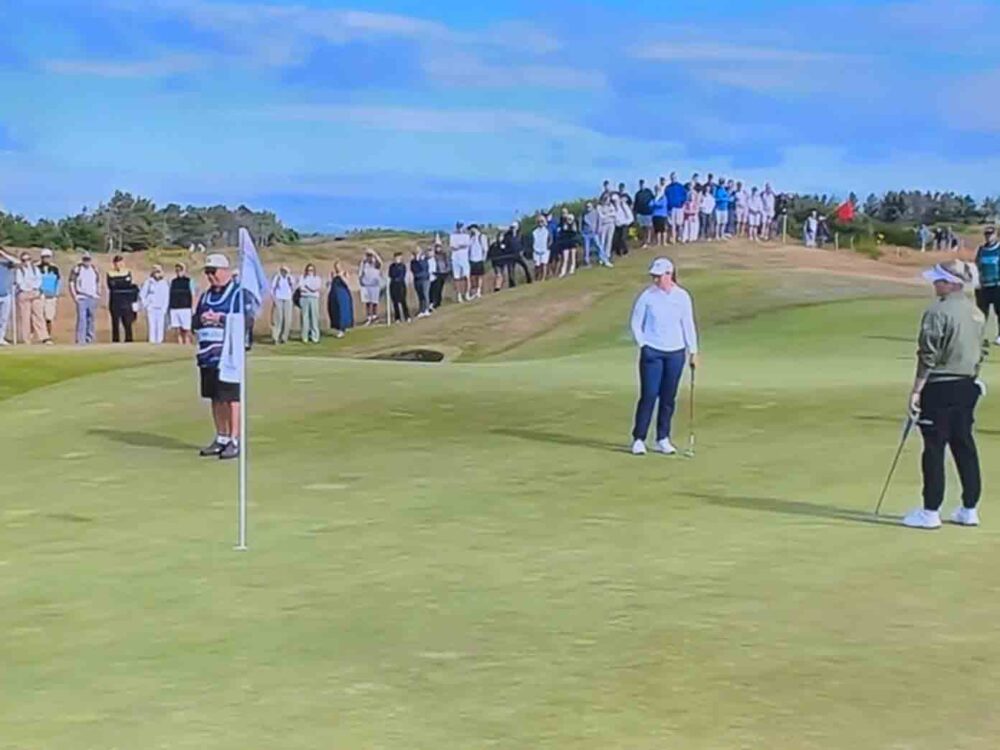 ‘Could be de-greened’: Charley Hull hits 15-foot putt, then plays 5 more shots​