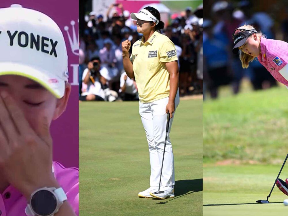 History, tears and a playoff: How Haeran Ryu survived chaotic Sunday to win Evian​