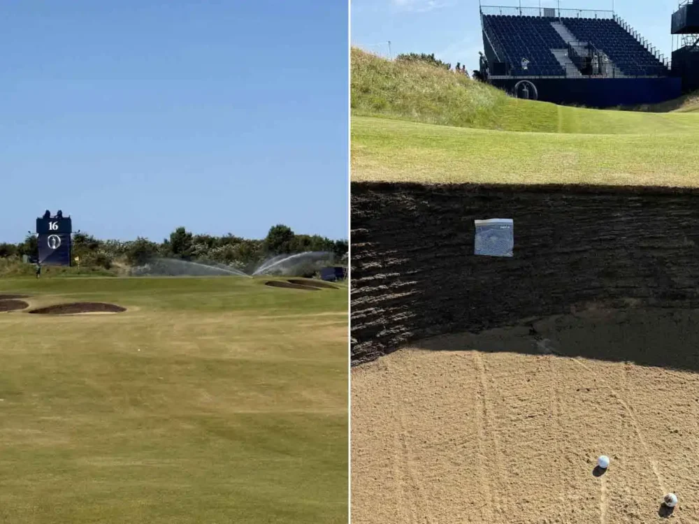 ‘It is FIRM out here’: Pro warns of tough conditions at Open Championship​
