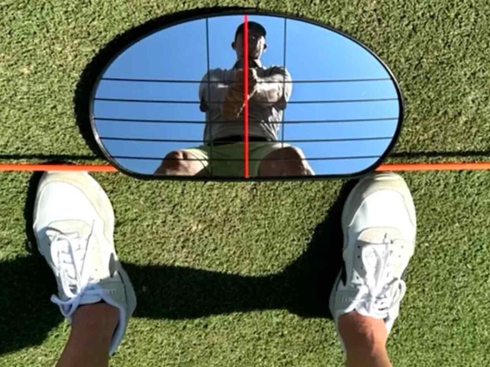 This training aid helped me see my setup and swing differently​