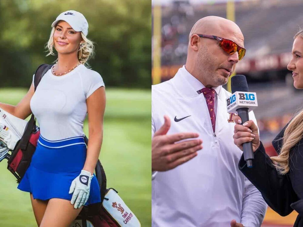 From All-American to broadcaster, Emma Carpenter shares journey into sports media​