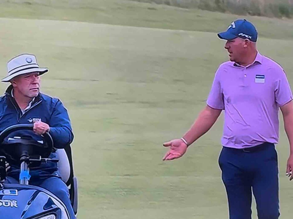Bizarre rules situation sees DP World Tour pro penalized … for divot kick ​