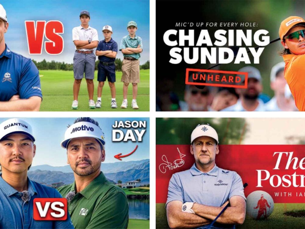 YouTube Golf took over. Tour pros want their piece of the pie, too​