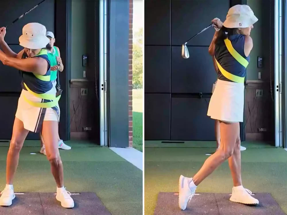 How this golfer dropped her scores from the 90s to the low 80s​