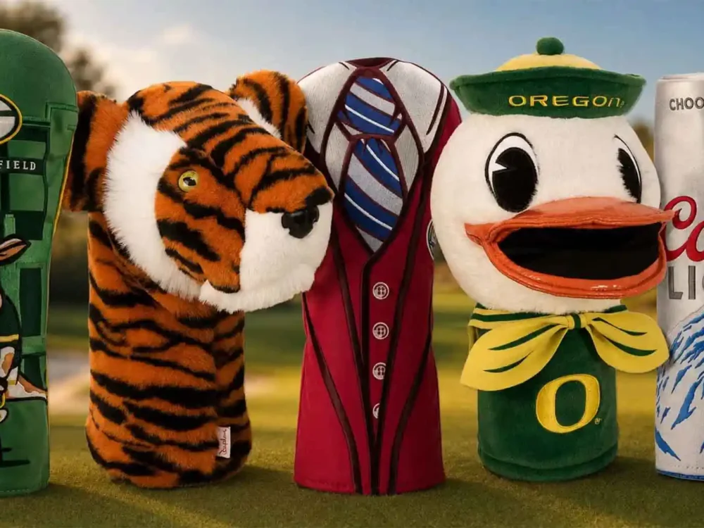 5 driver headcovers with big personality​
