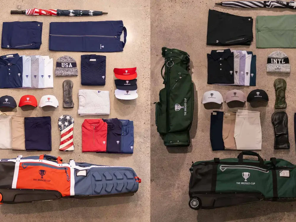 Bridges Cup swag: Check out the U.S. and International team’s ultra-cool gear​